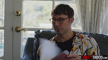 Preview 1 of Tubemania Xvideos - Big ass teen Laney Grey fucked hard by big cock counselor and boyfriend