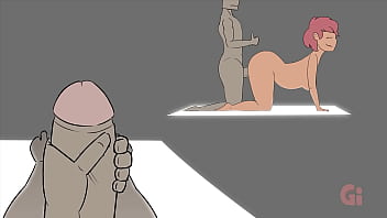 Preview 2 of Hd Porn Video In Saree - Cuckold watches me fuck (Gi Animation)