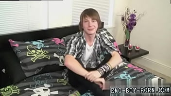 Preview 1 of Luna Oar - Nylon emo boys gay xxx Cute fresh emo man Devon embarks his video by