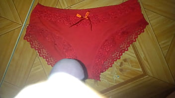 Preview 1 of Tovel Mom - Sịp đỏ của em | Cum on panties compilation the best!