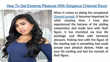 Preview 1 of Monster Black Dick Babe - How To Get Extreme Pleasure With Gorgeous Chennai