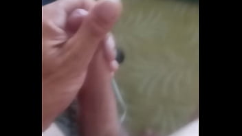 Preview 1 of Boy Veyour - Jacking off nice white cock biggest cum shot ever