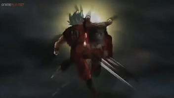 Preview 1 of Bbw Geeting - jiren vs goku blue kaioken