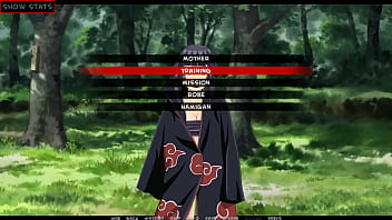Preview 2 of Girl Pukes Cum - Sarada Training (Kamos.Patreon) - Part 19 Sexy Busty Babe By LoveSkySan69