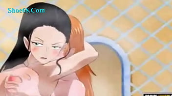 Preview 3 of Dxxxx - Anime Hentai: Nami vs Nico Robin