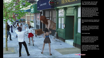 Preview 1 of Banglar Boudi Sex Video - Big Apple Small Gesture Episode 6 - 3D Comics. 3D Cartoon Sex