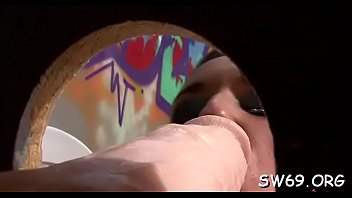 Preview 3 of Marwadi Village Porn Germans Sex - Horny doxy gets bald pussy banged and slimed at gloryhole