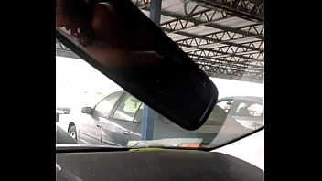 Preview 2 of Anal Teen Father Gape - My sexy blonde wife getting fucked by stranger in the car vid 2