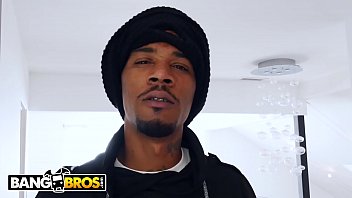 Preview 2 of Big Antes Sex - BANGBROS - Burglar With Big Black Cock Steals Gina Valentina&#039_s Pussy