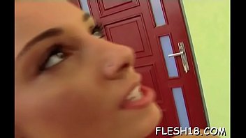 Preview 3 of Trans Kln - Beauty pie feels hungry cock blasting through her tiny ass