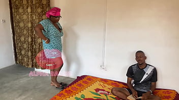 Preview 1 of Sister Gets Organ - Sex starved MUMMY G.O seduced her missionary step son and made him take this pussy like a good boy