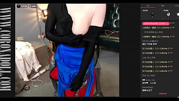 Preview 1 of Sarabonti Nayka - 5 Layers Zentai   Live Gasmask b. Play