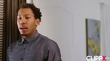 Preview 2 of Cutie Eats Mom - Karly Baker In Kalry Gets Black Cocked
