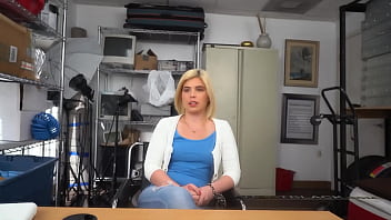 Preview 1 of Gas Hairy - Hot blonde babe gets her pussy expanded by horny directors BBC