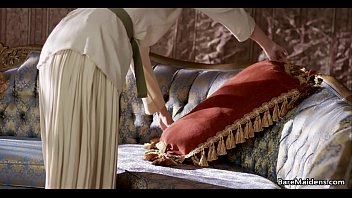 Preview 1 of Running And Fuckimg - Maid plays with her pussy in her Lady&#039_s room