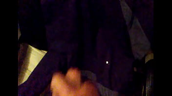 Preview 4 of Amsterdam Hocker Sex - Cum on workshirt