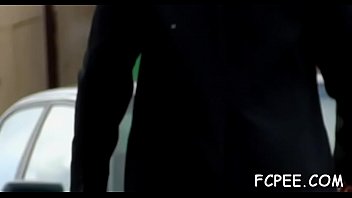 Preview 1 of August Tell - Agreeable young dolls severe clothed pissing adult play