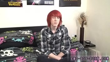 Preview 2 of Horny Brunette Passionate - Sax moves emo 1 gay Big dicke&#039_d molten emo Alexander Daniels joins us