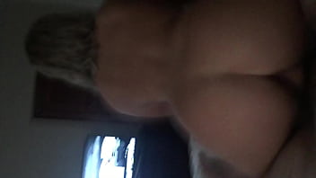 Preview 3 of British Mates - Blonde fit teen riding reverse cowgirl