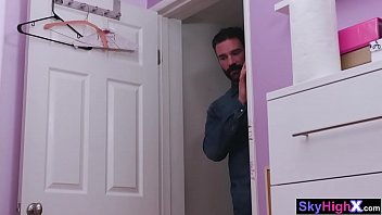 Preview 2 of Javh Hihi Xxx - Web cam slut stepdaughter teen hard smashed by a stepdad