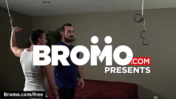 Preview 1 of Hd Sex 16 Closeup - BROMO - Let Me Do The Talking Scene 1 featuring Jaxton Wheeler and Leon Lewis - Trailer preview