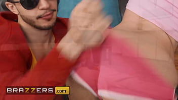 Preview 2 of Dear Vavi - BRAZZERS - Apollo Ignores Sexy Liz Jordan Which Drives Her Nuts &amp_ Desperate For His Cock In Her Ass