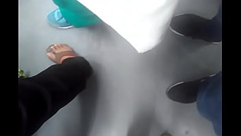 Preview 4 of Epilation Bikini Bresilien - Ass Groping in Public