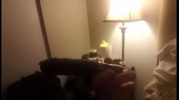Preview 1 of Amateur Mexican Women - Chubby ts playing with dildo