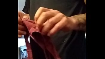 Preview 1 of Zo Ra - Sexy panties wrapped around dick
