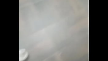 Preview 1 of Smoking Preggo Slut - Pillados en el ba&ntilde_o parte 1