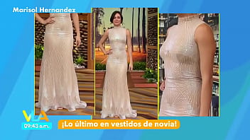 Preview 2 of Mambar Boy Gay - Marisol Hernandez Cuerpazo en Vestido Entallado VLA