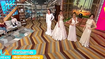Preview 3 of Mambar Boy Gay - Marisol Hernandez Cuerpazo en Vestido Entallado VLA