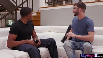 Preview 1 of Butning Angel Anal - Tiny blonde teen smashed by a ebony guys huge long dick