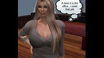 Preview 1 of Alexa Thomas Reporter - hot new job interview