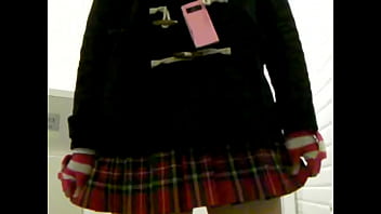 Preview 4 of Fug Girl Xxx - 女装, ニューハーフ, shemale, トイレ, 生理, タンポン挿入, ボディフィット挟む（タンポンのヒモチラ）03