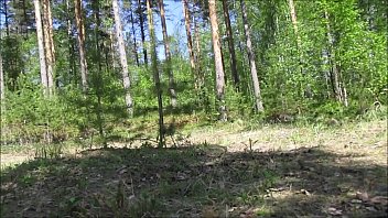 Preview 2 of Asian Oral Creampie Hd - selfcuffed walk in the forest