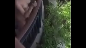 Preview 2 of Japon Marye - Hotel roof naked women talking phone