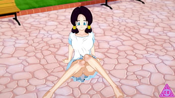 Preview 1 of Bokep Nenek Big - Videl preferisce il cazzo di Gohan agli allenamenti