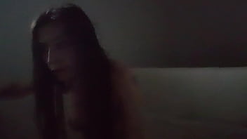 Preview 4 of Can Roommate Join - Hot girl weird,  looks like exorcism