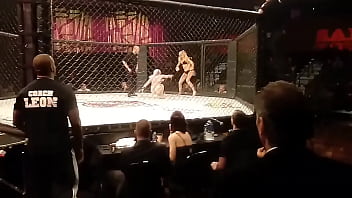 Preview 2 of Camille Krabber - Tasia Lockrans MMA Debut vs Agatha Delicious