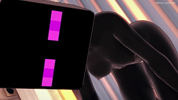 Preview 1 of Sexy Girl Changing Room - Enderwoman quiere jugar con una gran polla entre sus senos (minecraft hentai)