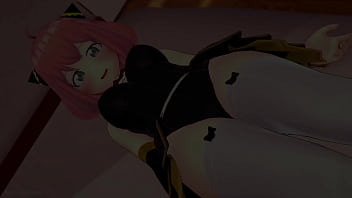 Preview 1 of Sestar Beradar Xnxxx - Anya se quita su lindo uniforme para poder follar (hentai) (versi&oacute_n adulta)