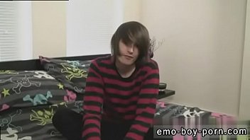 Preview 2 of Jadey Luv - Naked emo teen boys gay first time Hot emo fellow Mikey Red has never