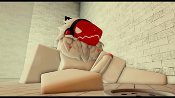 Preview 3 of Japv Mom - Roblox Protogen Jerks It In Shower
