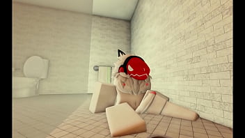 Preview 4 of Japv Mom - Roblox Protogen Jerks It In Shower