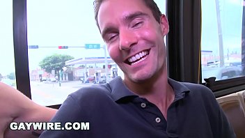 Preview 1 of Japanese Woman Masturbasi - GAYWIRE - Mr. Clean Gets Mean On The Project City Bus
