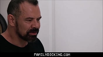 Preview 2 of Sabata Bhibibf M Pat 2 Catton - FamilyDick - Jock StepSon Fucked After Secretly Recording StepDad Masturbating