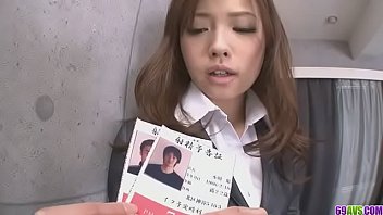 Preview 1 of School Sex Smol Boy - sexy Japanese girl get fuck after work