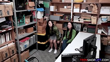 Preview 1 of Radhika Kaci - Latina stepsisters get caught stealing and later fucked