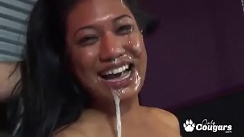 Preview 4 of Ubaidullahxxxnx - Lyla Lei To Give A Sloppy Blowjob &amp_ Gets A Huge Messy Facial